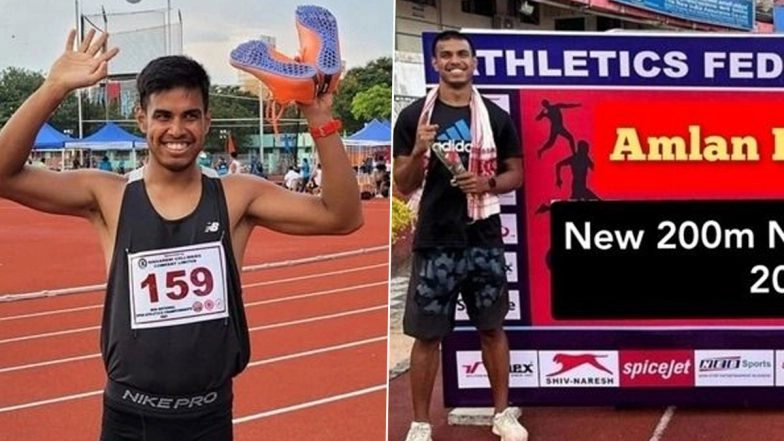 AFI National Federation Cup Senior Athletics Championships: Assam Sprinter Amlan Borgohain Breaks 200m National Record