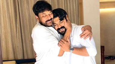 Acharya: Ram Charan Talks About His Experience Shooting With His Father Chiranjeevi, Says He Cried When He Hugged Him Once