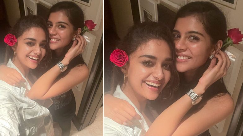 Keerthy Suresh Shares A Cute Picture To Wish Kalyani Priyadarshan AKA Ammu On Her Birthday!