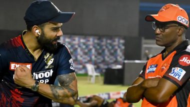 Virat Kohli Meets Brian Lara After RCB vs SRH Clash in IPL 2022, Pictures Go Viral (See Photos)