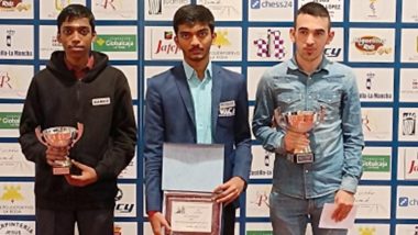India's GM D. Gukesh wins Gijon Chess Masters