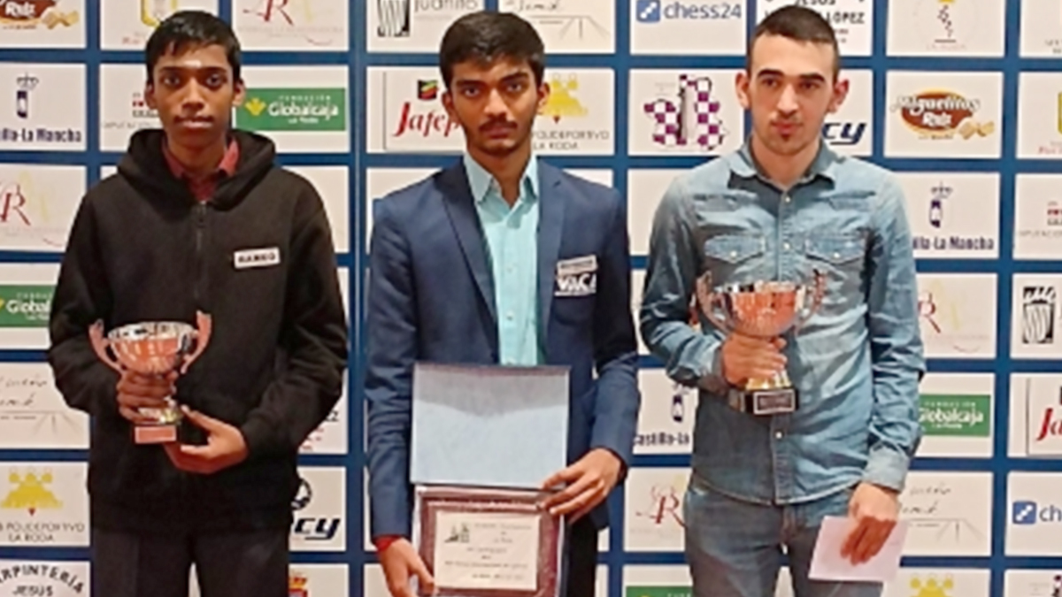 La Roda Chess Tournament 2022: India's Dommaraju Gukesh Wins La Roda Open;  R Praggnanandhaa, Raunak Sadhwani Among Top 5 | 🏆 LatestLY
