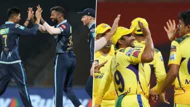How To Watch CSK vs GT Live Streaming Online in India, IPL 2022? Get Free Live Telecast of Chennai Super Kings vs Gujarat Titans, TATA Indian Premier League 15 Cricket Match Score Updates on TV