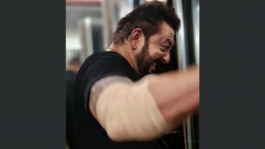 Sanjay Dutt Sweats It Out in the Gym and It Is All the Mid-Week Motivation You Need (View Pic)