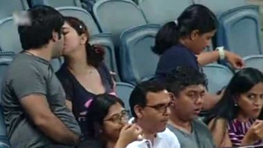 Pic of Kissing Couple During IPL 2022 Match Goes Viral, Twitterati Wonder If It's Time to Introduce 'Kiss Cam' in Indian Premier League
