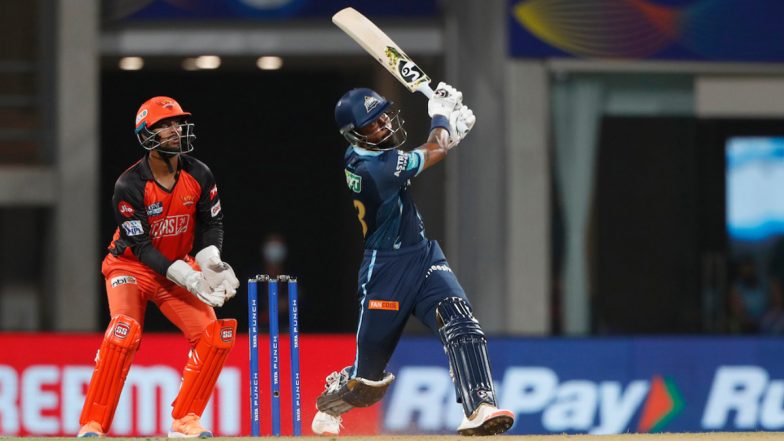 SRH vs GT, IPL 2022: Hardik Pandya's Fifty Powers Gujarat Titans To 162/7