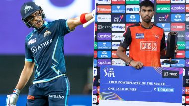 SRH vs GT IPL 2022 Dream11 Team: Washington Sundar, Shubman Gill and Other Key Players You Must Pick in Your Fantasy Playing XI