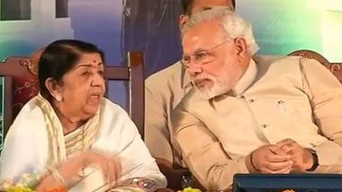 PM Narendra Modi to Receive Inaugural Lata Deenanath Mangeshkar Award