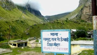 India's Last Village 'Mana' on China Border Claims To Be Source of Saraswati River