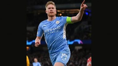 UEFA Champions League 2021-2022: Kevin De Bruyne Helps Manchester City in Breaking Atletico Madrid's Resistance