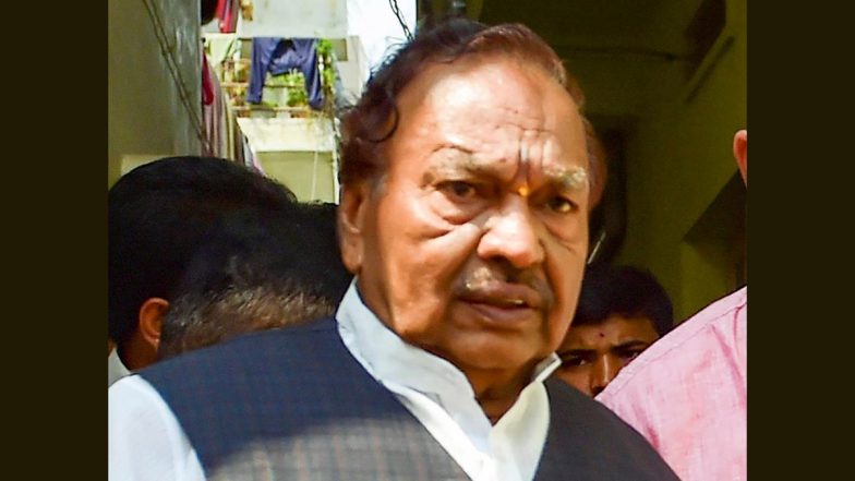 Contractor Suicide Case: Karnataka Minister K S Eshwarappa Announces His Resignation