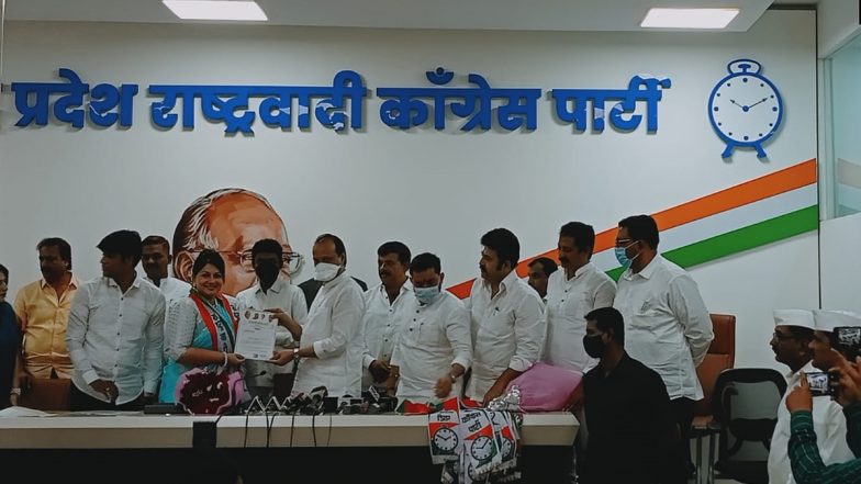 Maharashtra: Actress Asawari Joshi Joins NCP in Presence of Dy CM Ajit Pawar