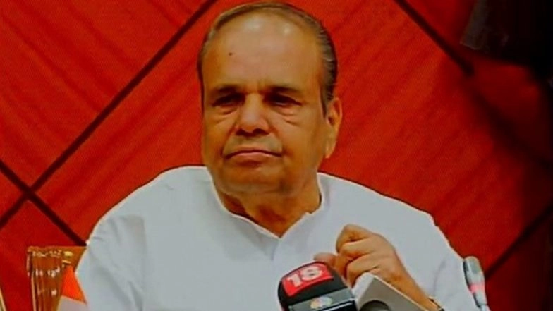 Congress Leader K Sankaranarayanan Passes Away at 89