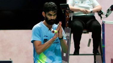 Kidambi Srikant at Commonwealth Games 2022, Badminton Live Streaming Online: Know TV Channel & Telecast Details for Men's Singles Semifinals Coverage of CWG Birmingham