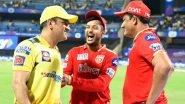 PBKS vs CSK, IPL 2022: Anil Kumble, Mayank Agarwal, Shikhar Dhawan Catch Up with MS Dhoni After Win over CSK
