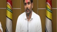 India News | TDP's Nara Lokesh Condemns Assault of Old Man in Andhra's Tadepalli