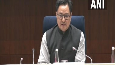 India News | Local Languages Must Be Promoted in Courts but with Wider Consultations: Kiren Rijiju
