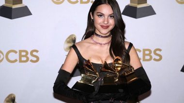 Entertainment News | Olivia Rodrigo Recalls Childhood Dream of Winning a Grammy as She Bags 3 Awards