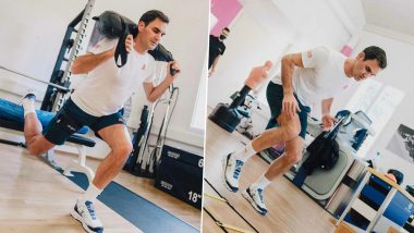 Roger Federer Provides Update on His Recovery From Injury, Shares Pictures From Rehabilitation Session (See Pics)