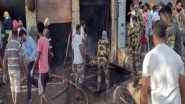 India News | Punjab: Fire Breaks out in Plywood Shop in Amritsar's Ajnala Market