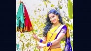 Gudi Padwa 2022: Shraddha Kapoor Celebrates the Marathi New Year in Traditional Nauvari Saree (View Pics)