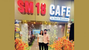 Smriti Mandhana Thanks Brother Shravan Mandhana for Managing her Restaurant SM18 Cafe