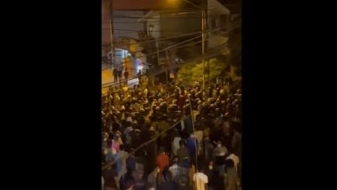 World News | Protest Outside Sri Lankan President's Residence Turns Violent, Ten Injured Including Journalists