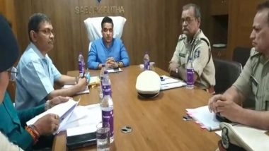 India News | Gujarat Home Minister Chairs High-level Meeting in Sabarkantha After Clashes in Himmatnagar