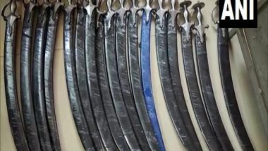 India News | Maharashtra Police Recovers 25 Swords from Auto in Nanded