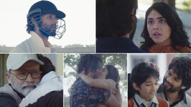 Jersey Trailer: Shahid Kapoor Plays an Ex-Cricketer In This Heartwarming Tale Co-Starring Mrunal Thakur And Pankaj Kapur (Watch Video)