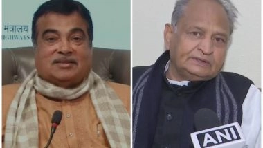 India News | Rajasthan CM Writes to Gadkari for Providing Better Connectivity to Bharatpur