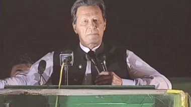 World News | PTI Keeping Pakistan United, No-trust Motion an Attempt to Weaken It: Imran Khan