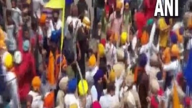 India News | Punjab: Clashes Break out Between Two Groups During Shiv Sena's Rally in Patiala