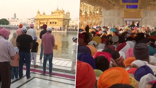 Baisakhi 2022: Devotees Pray at Gurdwaras Across Punjab, Haryana To Celebrate the Day That Marks Foundation of ‘Khalsa Panth’