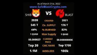 Is SafeBLAST the Next SHIB or Better With a Record High 82% of Total Supply Burned