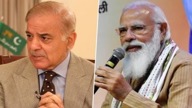 Pakistan PM Shehbaz Sharif Writes to PM Narendra Modi, Urges for Meaningful Ties With India