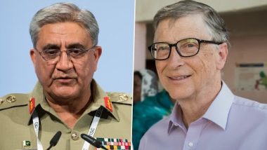Pakistan Army Chief General Qamar Javed Bajwa, Bill Gates Discuss Polio and COVID-19 Situation in the Country