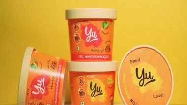 Business News | Yu Launches Instant Noodles (Yudles) at WH Smith and 24 Seven Stores