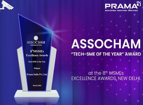 Business News | PRAMA India Bags 'Tech-SME of the Year' Award at ASSOCHAM's 8th MSMEs Excellence Awards
