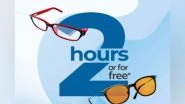 Business News | EyeMyEye Announces First-of-its-kind Express Delivery Service, '2-Hours OR FREE' in the Eyewear Category