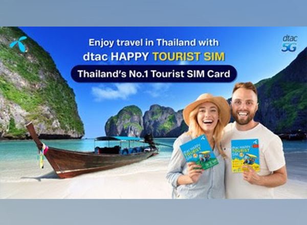Business News | Thailand's No. 1 Tourist SIM Card 'dtac Happy' Welcomes Tourists Back to Thailand with Free Doubling of SIM Card Validities