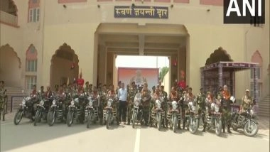 India News | Punjab: Bike Rally of Specially-abled Soldiers Reaches Attari-Wagah Border in Amritsar