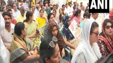 Rajasthan Congress Stages Protest Against Central Government on Rising Inflation