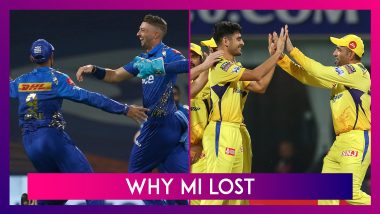 Mumbai Indians vs Chennai Super Kings IPL 2022: 3 Reasons Why MI Lost