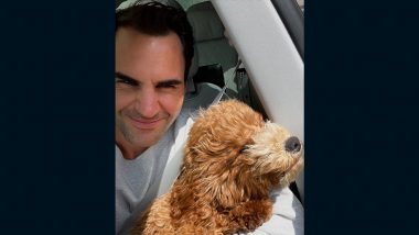 Meet Roger Federer's Pet Dog Willow! Swiss Tennis Star Welcomes New Addition to Family, an Adorable Toy Poodle (View Pic)