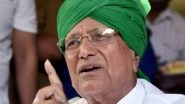 Om Prakash Chautala, Former Haryana Chief Minister Passes Class 10th and 12th Exams At 87