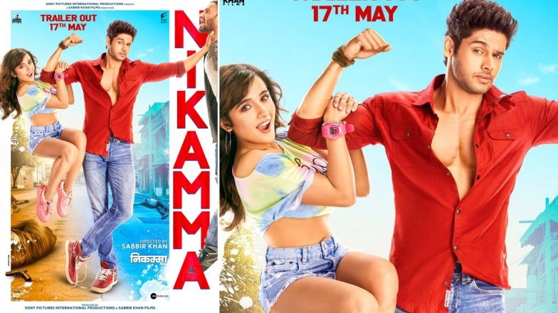 Nikamma Poster Featuring Abhimanyu Dassani, Shirley Setia Looks Quirky!