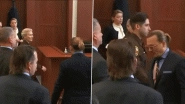 Amber Heard vs Johnny Depp Defamation Trial: Here&rsquo;s The Moment When The Former Married Couple Almost Run Into Each Other In The Courtroom (Watch Video)