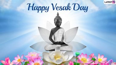 Happy Vesak Day 2022 Greetings & Buddha Purnima Messages: Share Teachings of Lord Buddha, HD Wallpapers, Wishes and Quotes To Celebrate the Festival