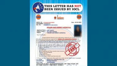 IOCL Issued Confirmation Letter Approving Application for Indane Gas Agency Dealership? PIB Fact Check Reveals Truth